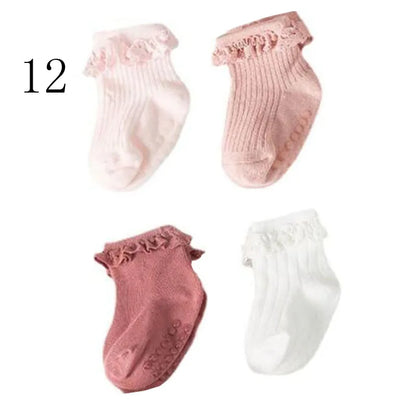 Kit com 4 pares de meias New baby