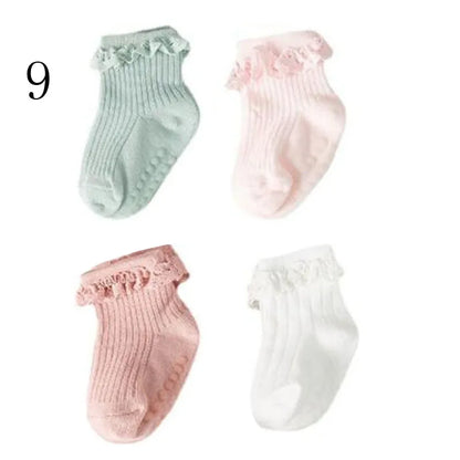 Kit com 4 pares de meias New baby