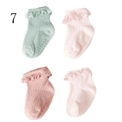 Kit com 4 pares de meias New baby