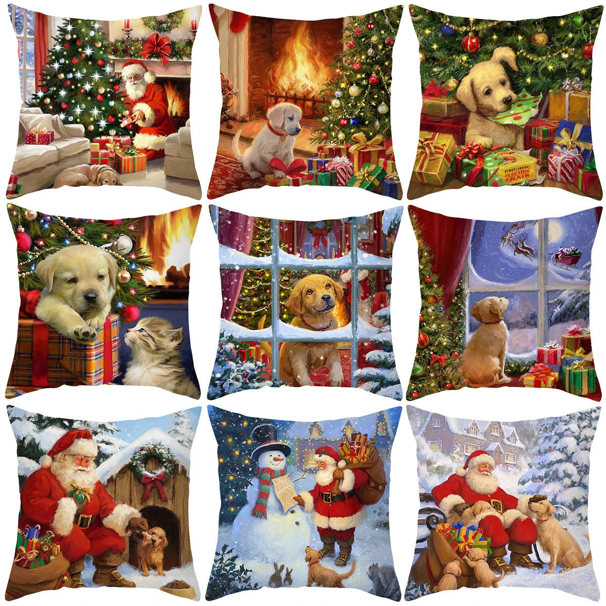 Capa de Almofada de Natal