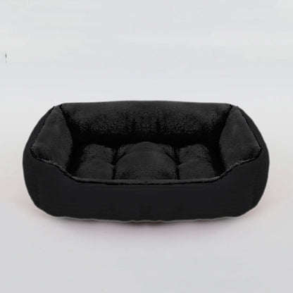Cama de pelúcia retangular para Pet