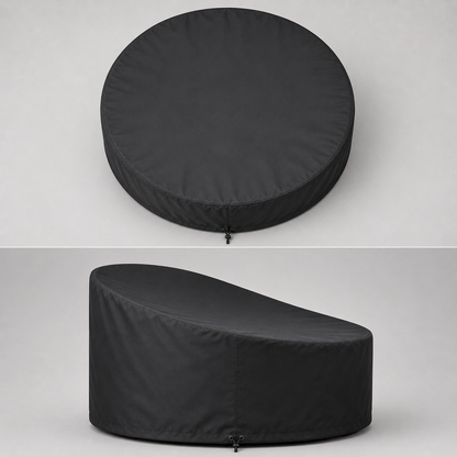 Capa Impermeável para Chaise Redonda