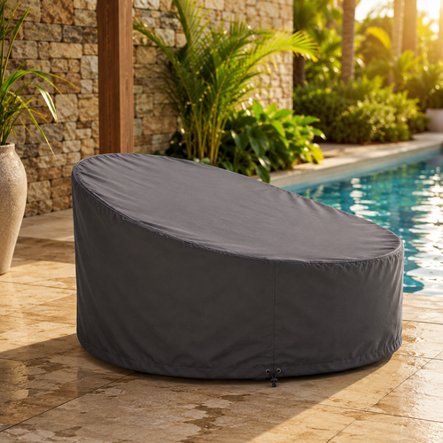 Capa Impermeável para Chaise Redonda