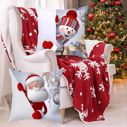 Capa decorativa para almofada - Natal