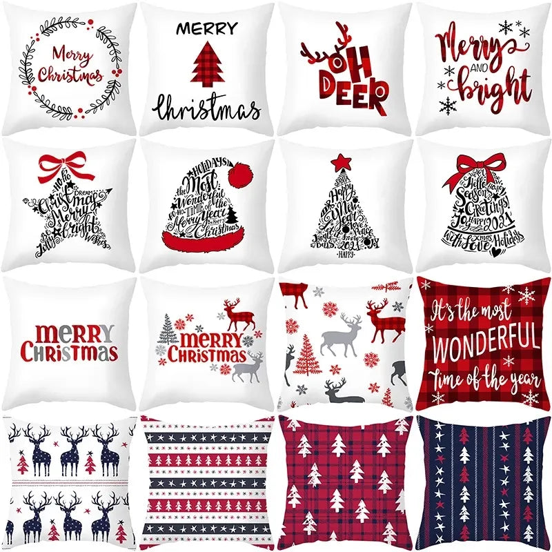 Capa decorativa para almofada - Natal