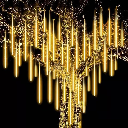 Chuva de meteoro de LED - 8 tubos - Natal