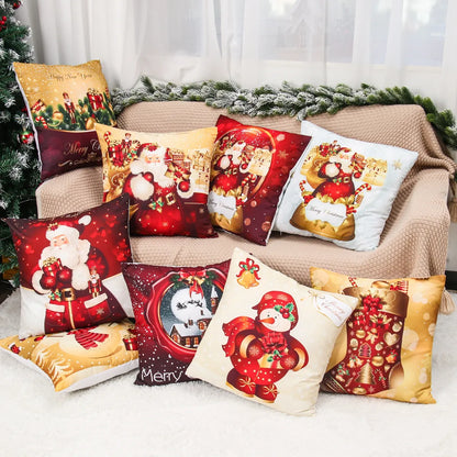 Capa decorativa para almofada - Natal