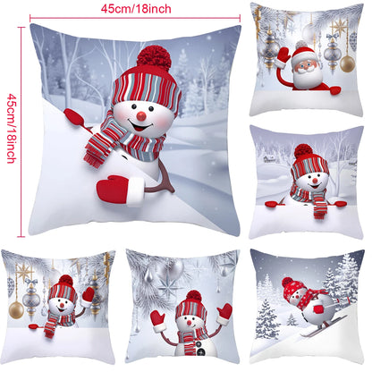 Capa decorativa para almofada - Natal
