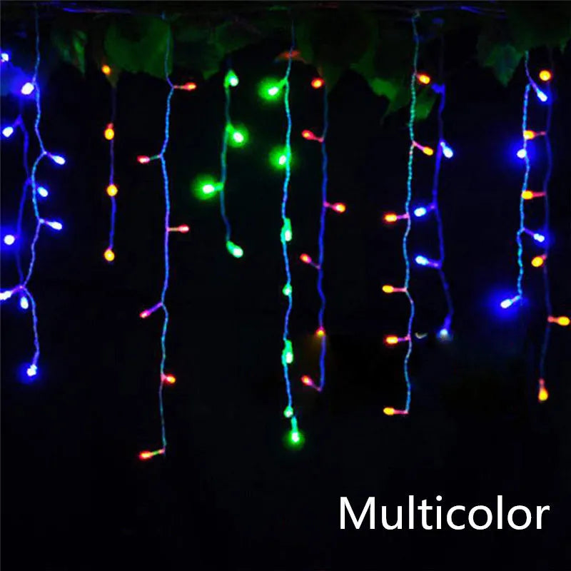 Cortina de luz de Natal 4.8M