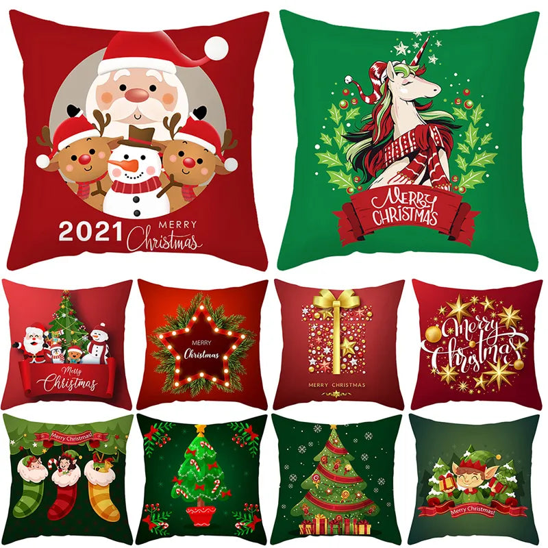 Capa decorativa para almofada - Natal