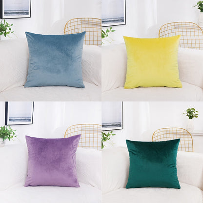 Capa para almofada de veludo
