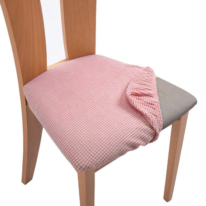 Capa para assento de cadeira em jacquard