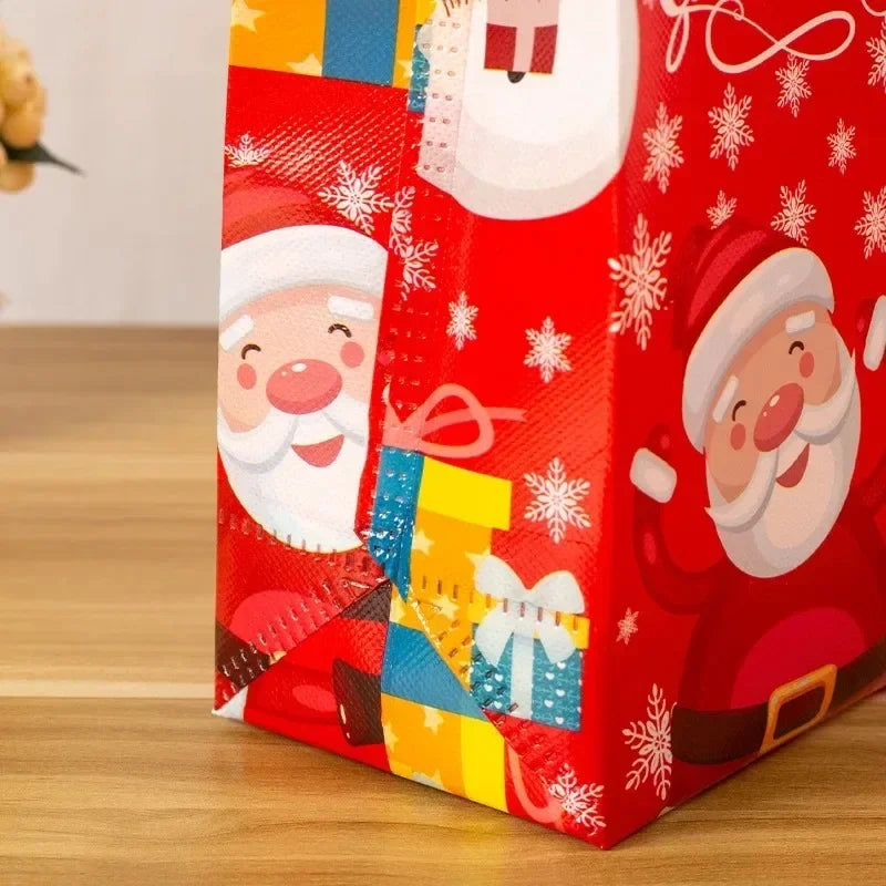 Sacola resistente para presente de Natal
