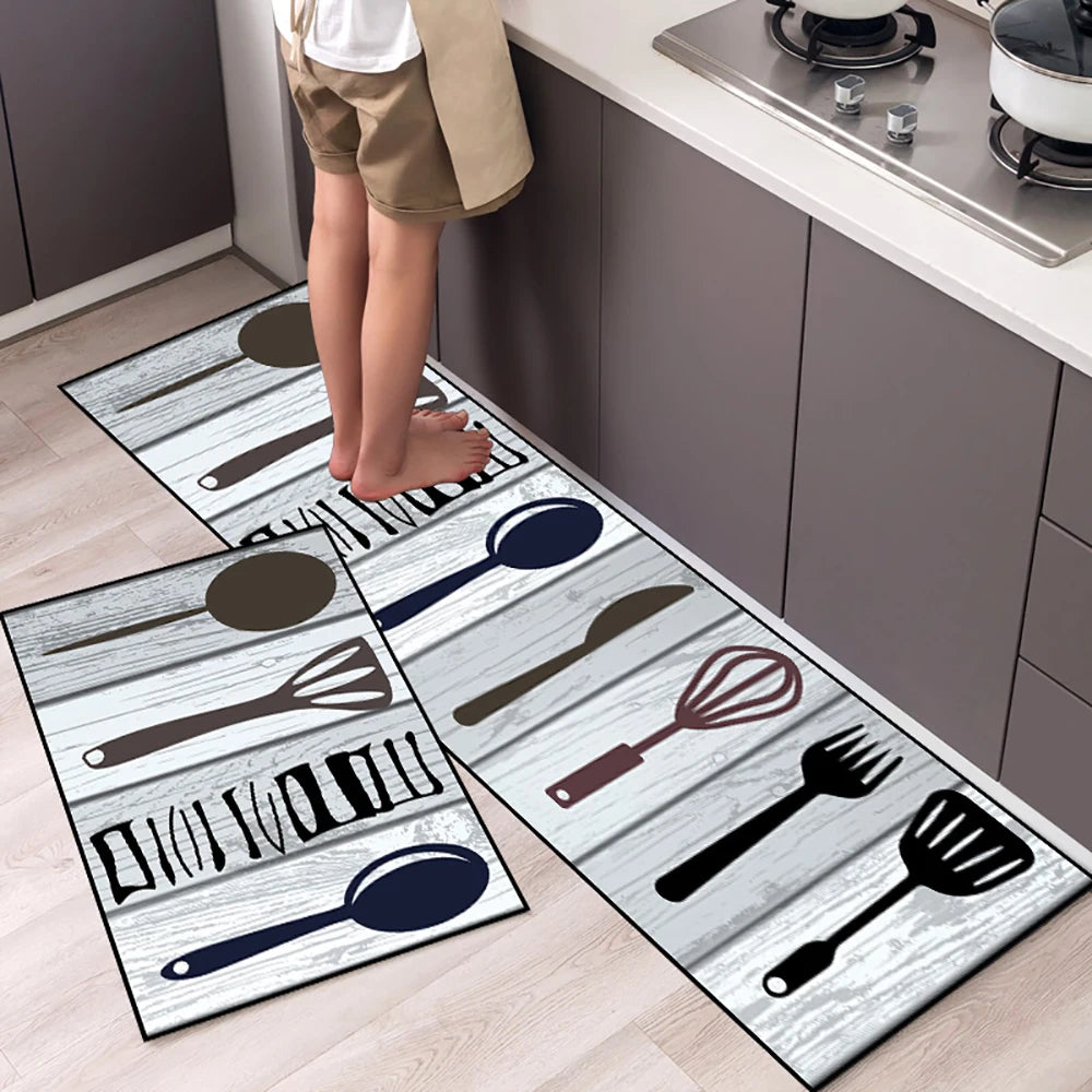 Tapete de cozinha antiderrapante