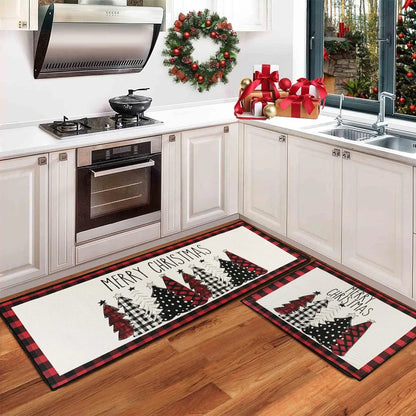 Tapete de cozinha de Natal