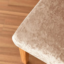 Capa para cadeira em veludo