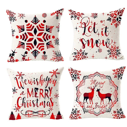 Capa decorativa para almofada - Natal