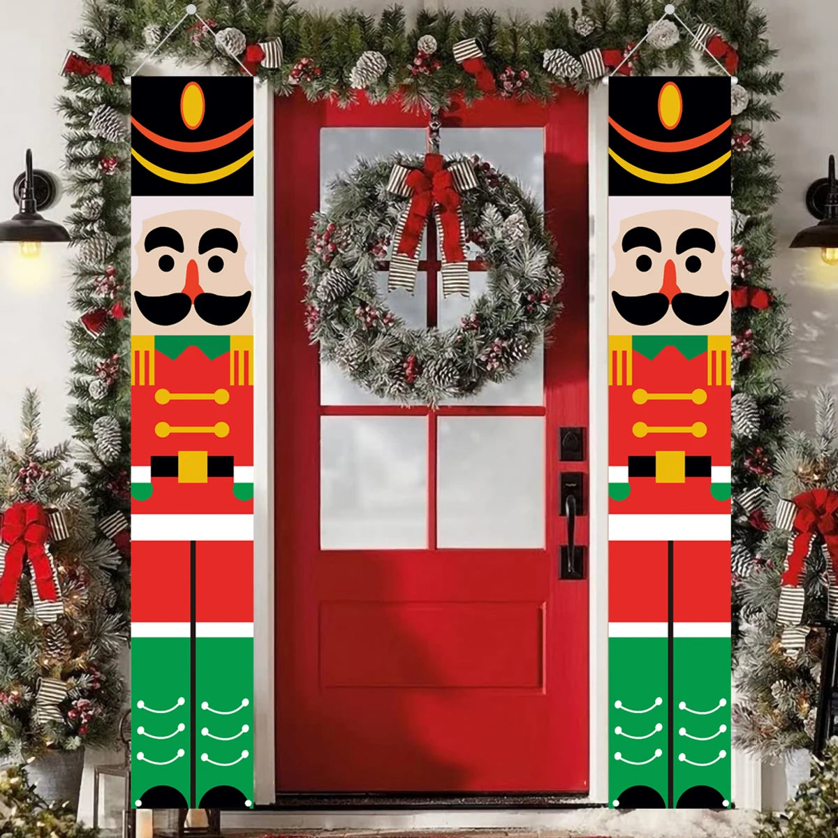 Banner para porta de Natal