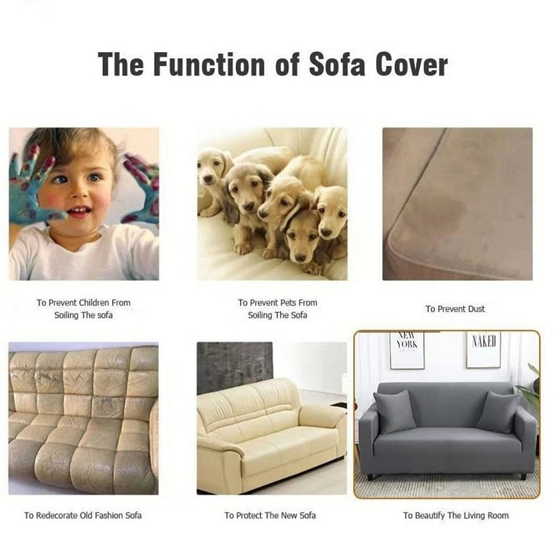 Capa para Sofá em Jacquard com Saia