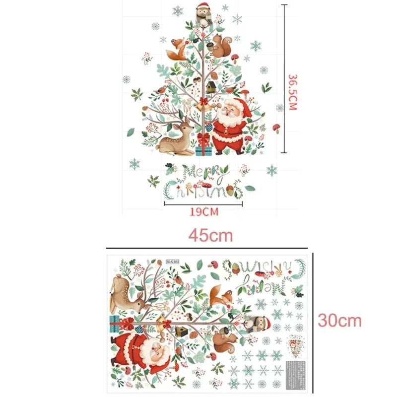 Adesivo de Natal para janela