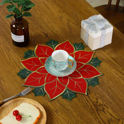 Sousplat de Flor - Natal
