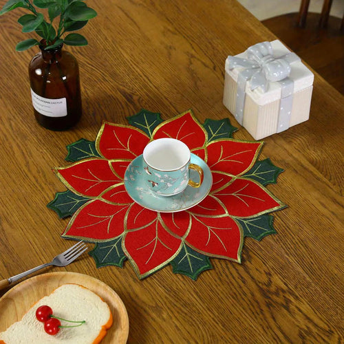 Sousplat de Flor - Natal