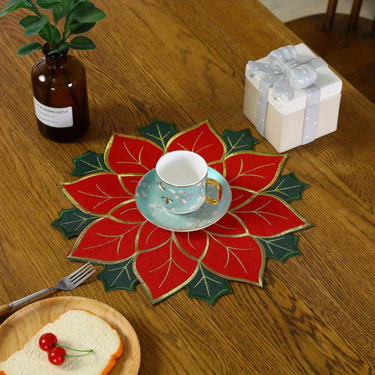 Sousplat de Flor - Natal