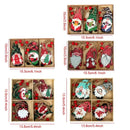 Gnomos de Natal enfeites de madeira