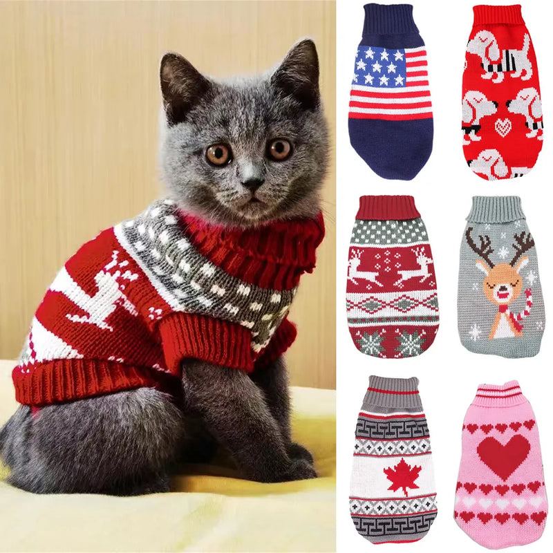 Roupa de inverno para cachorro e gatos