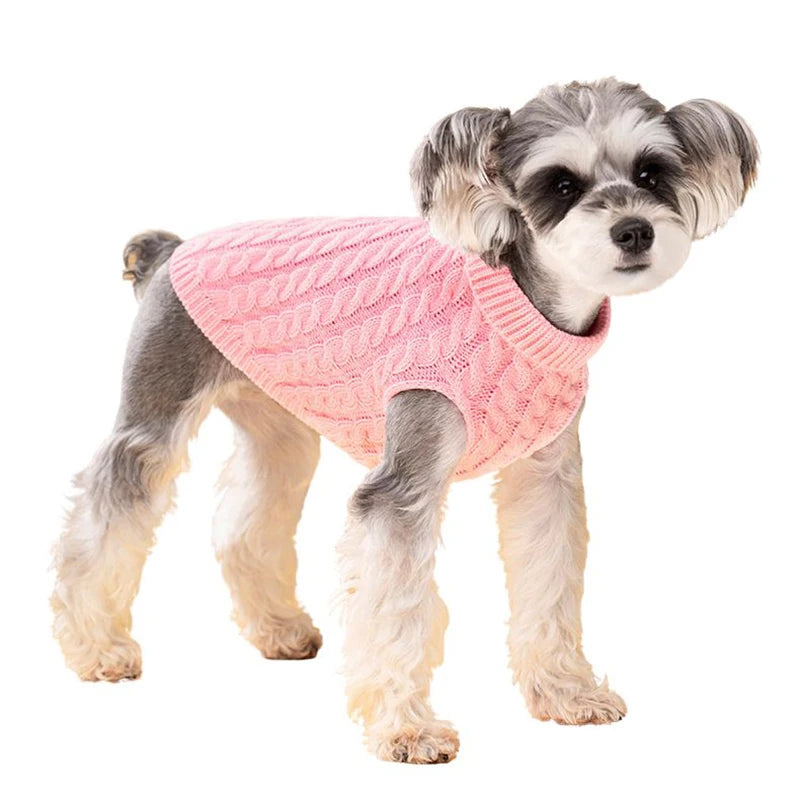 Camisa de lã para cachorro