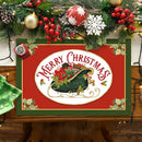 1/4/6Pcs Jogo americano de Natal