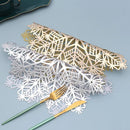 Kit 4 Sousplat de Floco de Neve - Natal