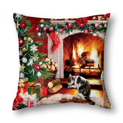 Capa decorativa para almofada - Natal