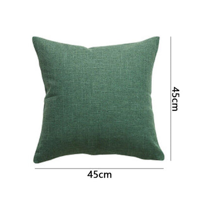 Capa para Almofada em Algodão e Linho 45x45cm