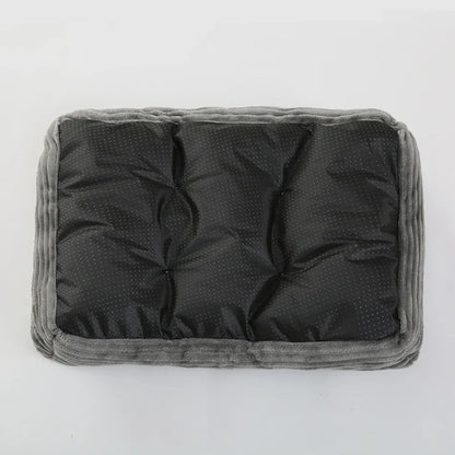 Cama de pelúcia retangular para Pet