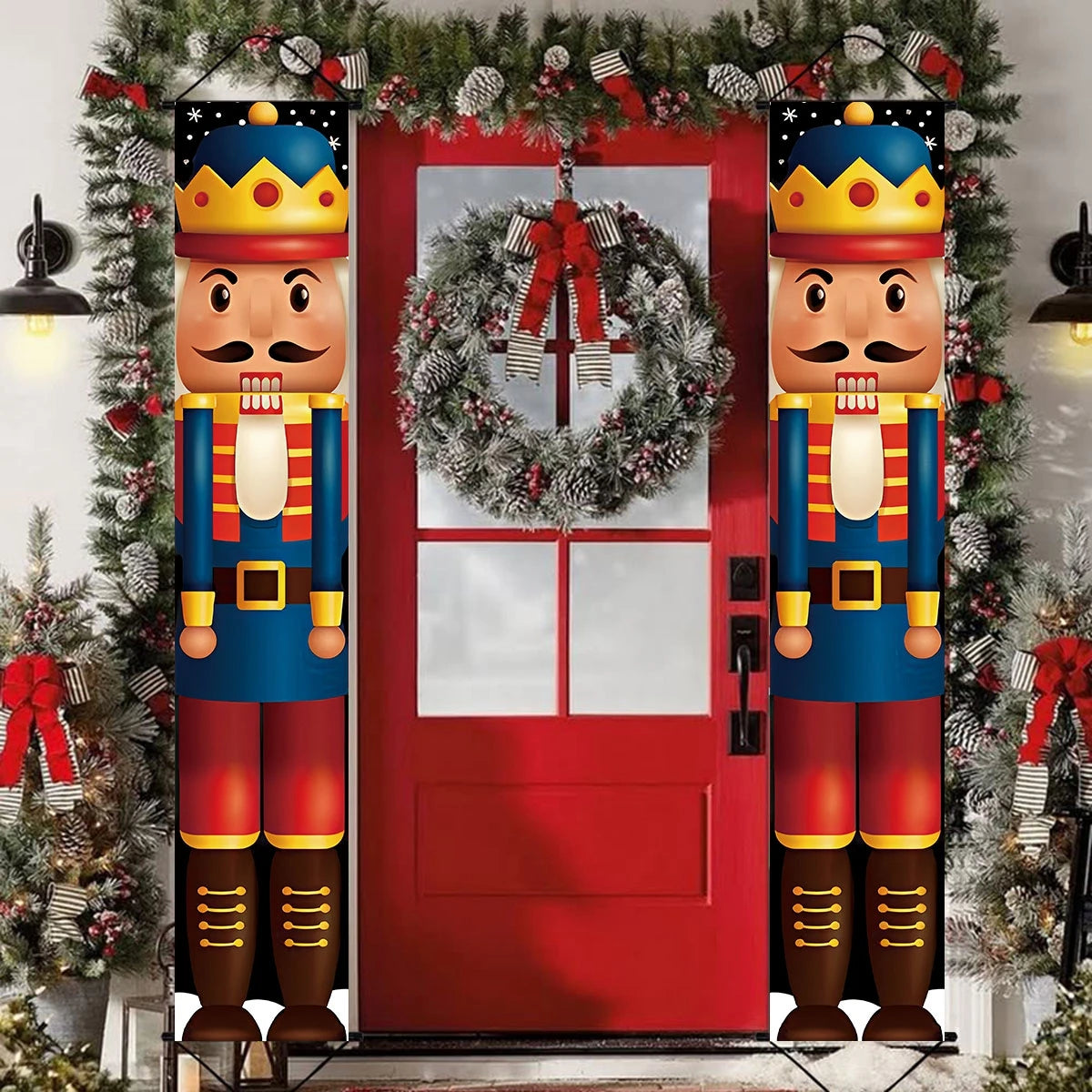Banner para porta de Natal