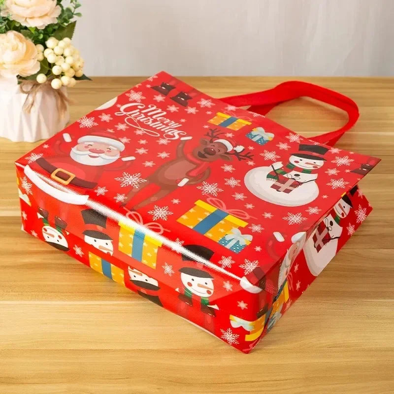 Sacola resistente para presente de Natal