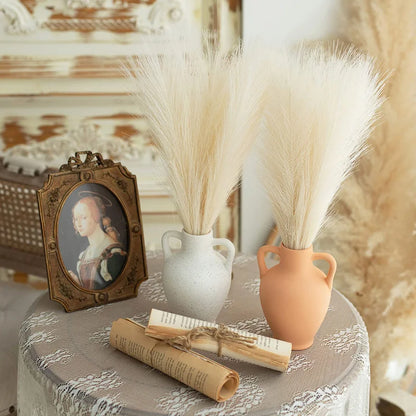 Buquê de capim dos pampas