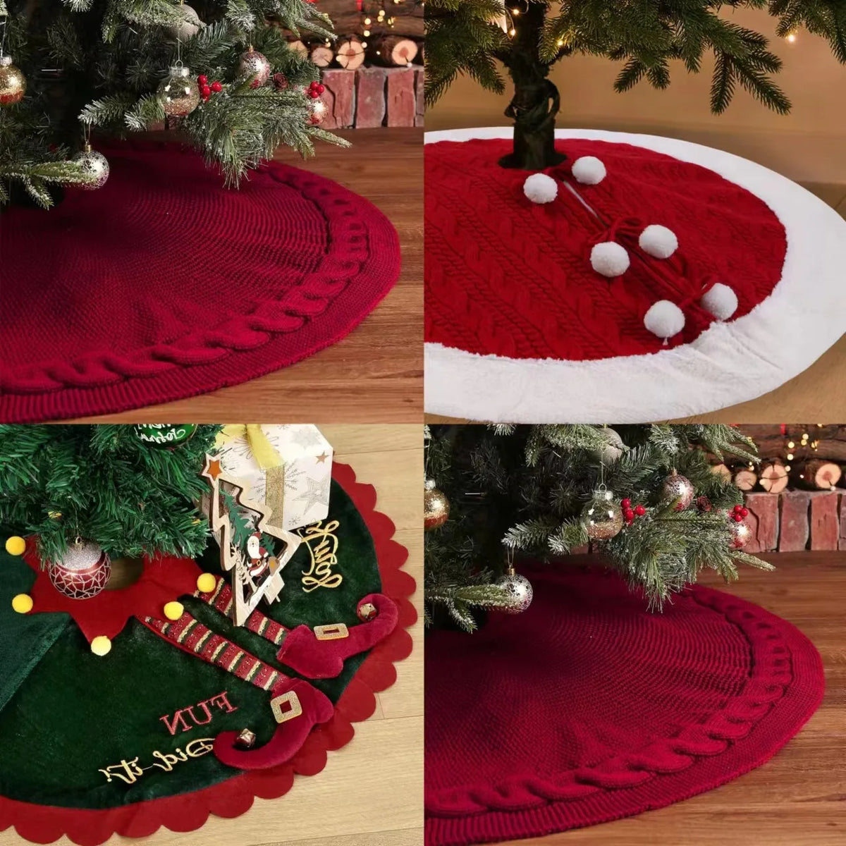 Saia de árvore de Natal