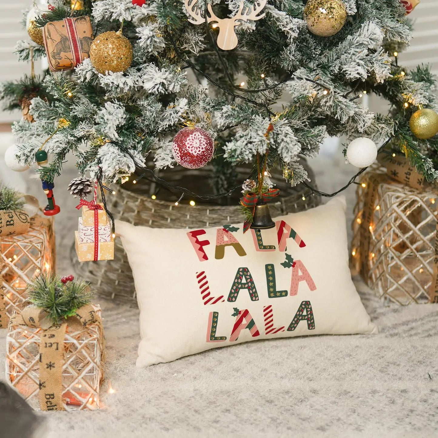 Capa decorativa para almofada - Natal