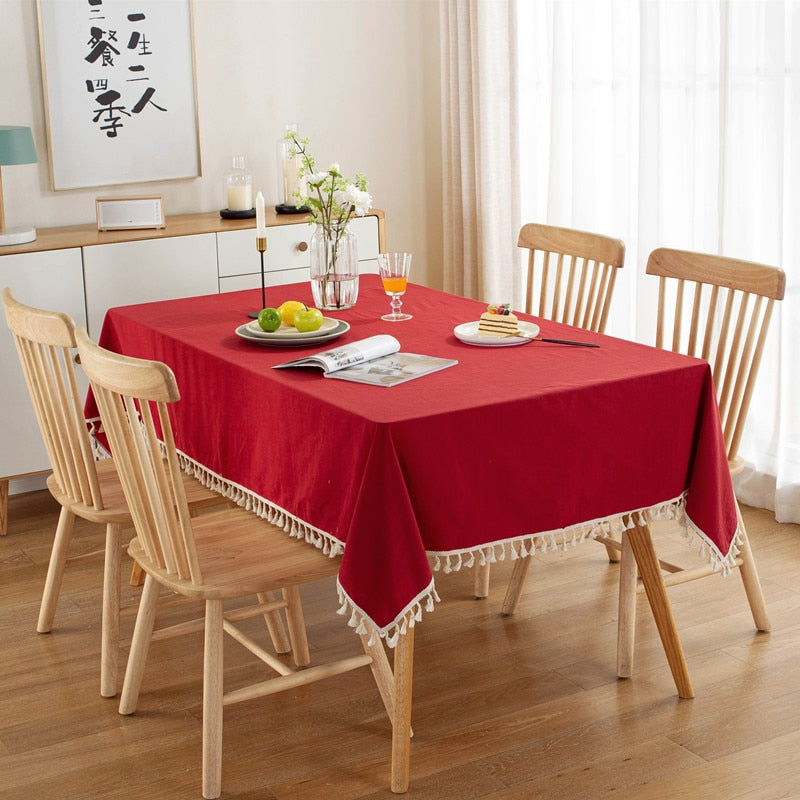 Toalha de Mesa Jacquard Lisa