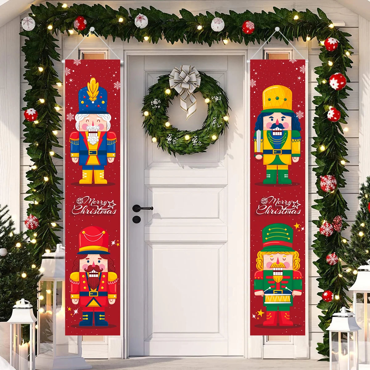 Banner para porta de Natal