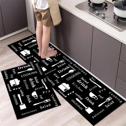 Tapete de cozinha antiderrapante