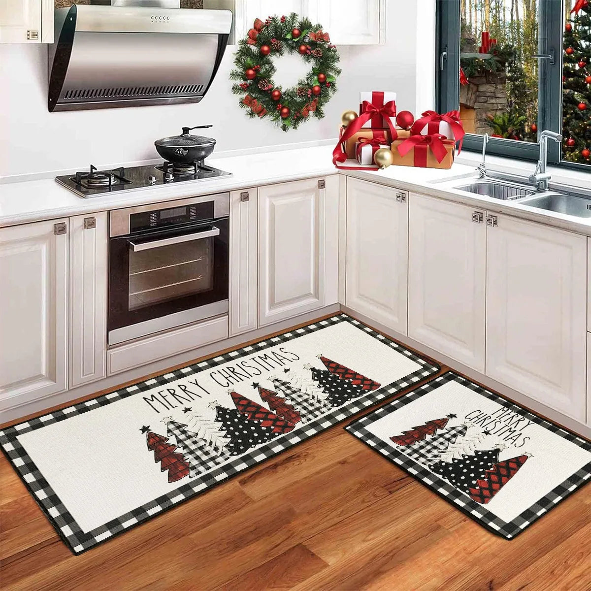 Tapete de cozinha de Natal