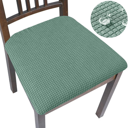 Capa para assento de cadeira em jacquard