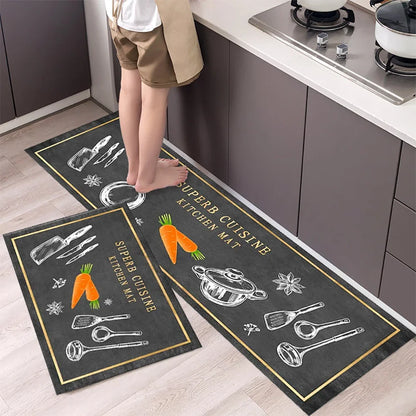 Tapete de cozinha antiderrapante