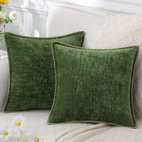 Capa para almofada em Chenille