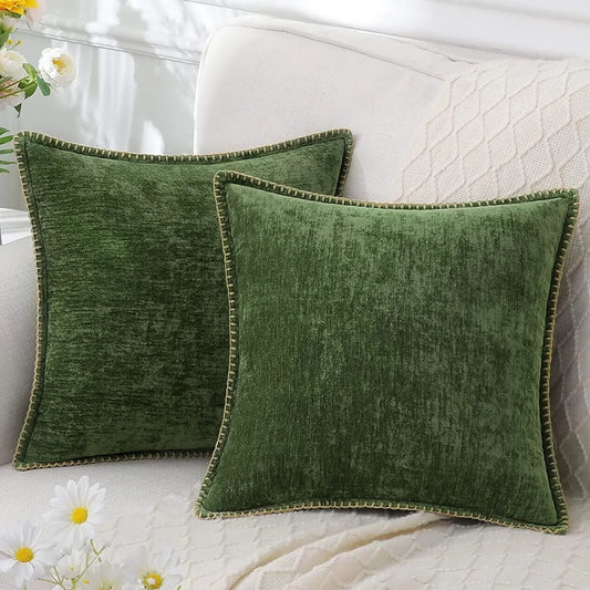 Capa para almofada em Chenille