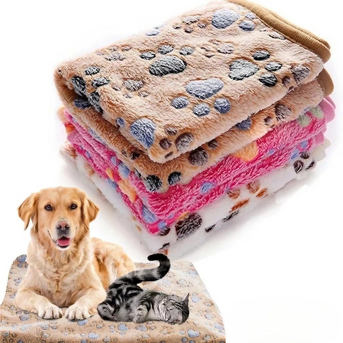 Manta fofinha para cães e gatos