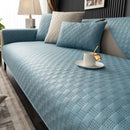 Capa para sofá em couro sintético